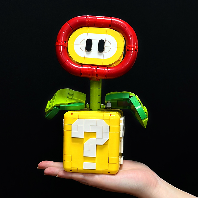 Plant Parent Gifts - New Creative Flame Flower Building Blocks