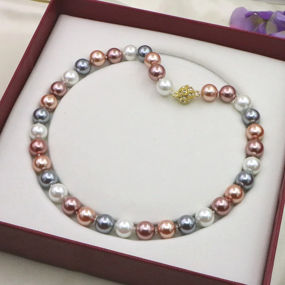 Pearl Necklace for Women 12mm  - String Of Pearls Plant 评论和价格