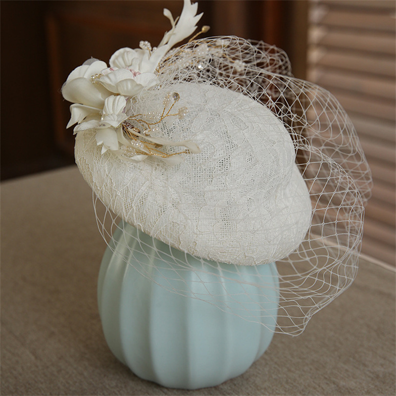 Pearls Flower Bridal Hat with  - String Of Pearls Plant 评论和价格