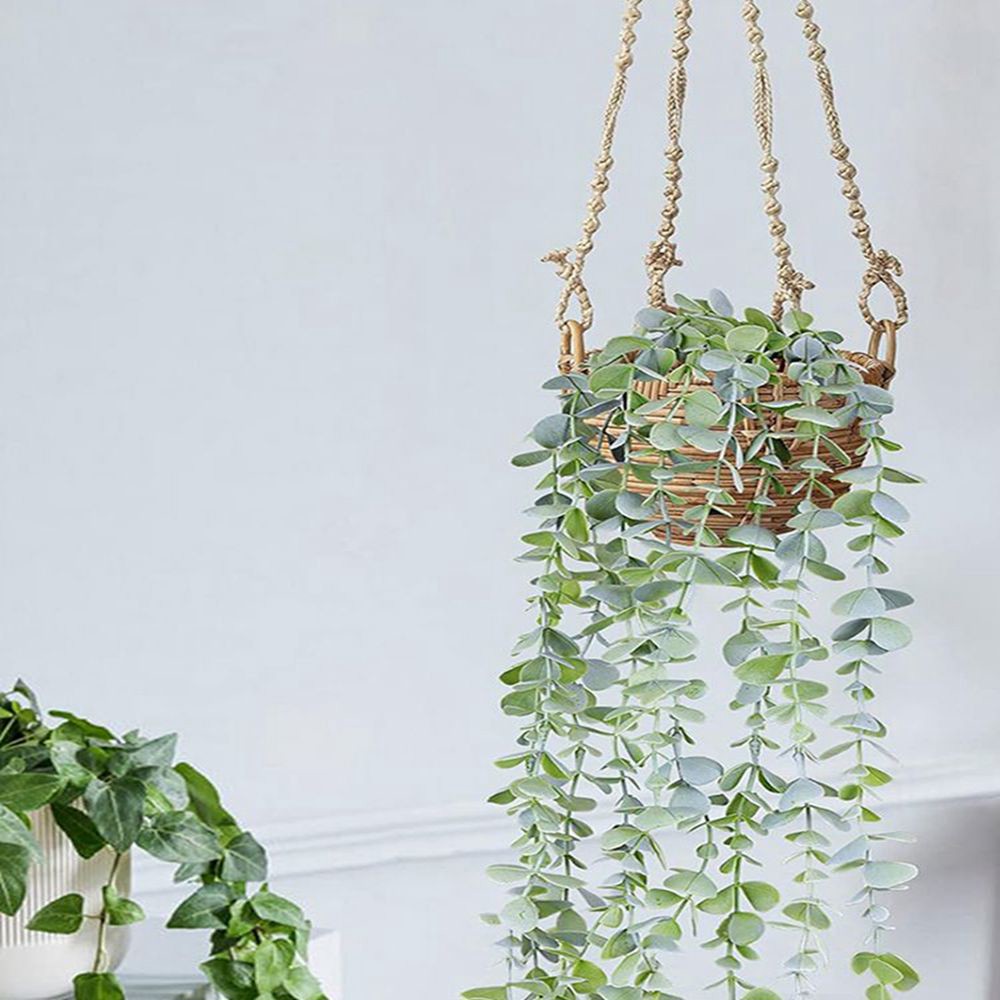Artificial Ivy Hanging Eucalyp - String Of Pearls Plant 评论和价格