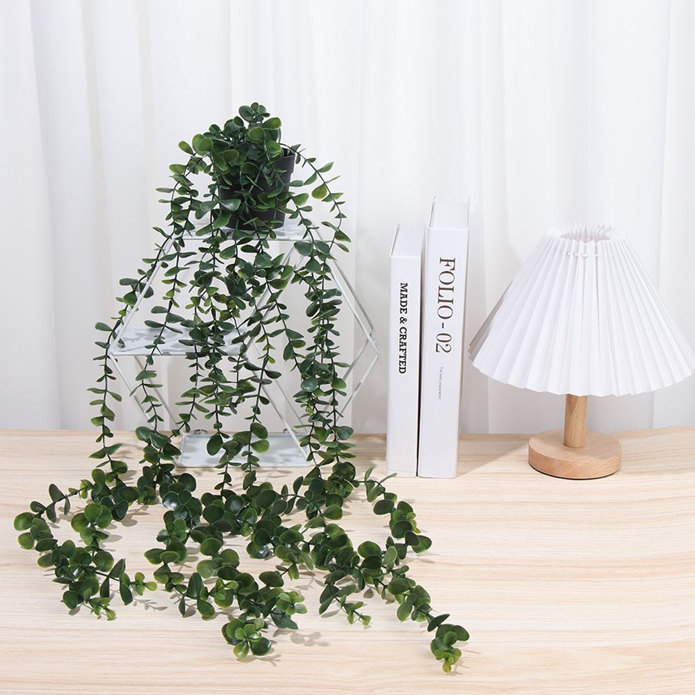 Artificial Hanging Plants with - String Of Pearls Plant 评论和价格