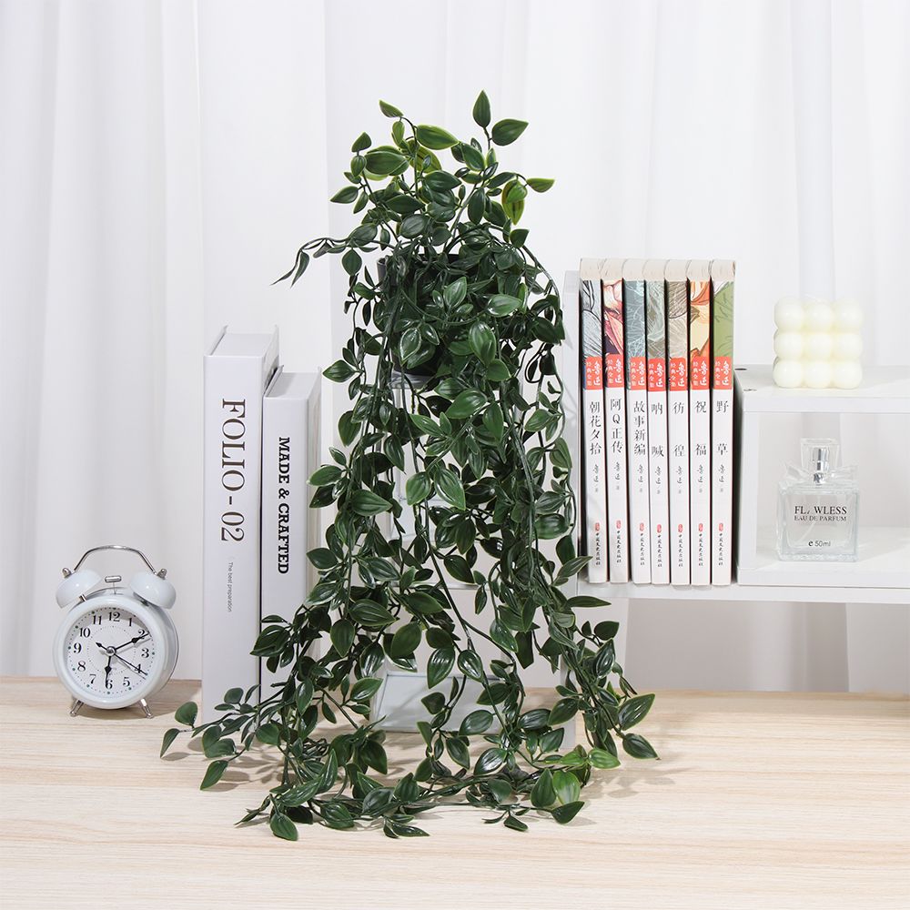 Artificial Hanging Plants with - String Of Pearls Plant 评论和价格
