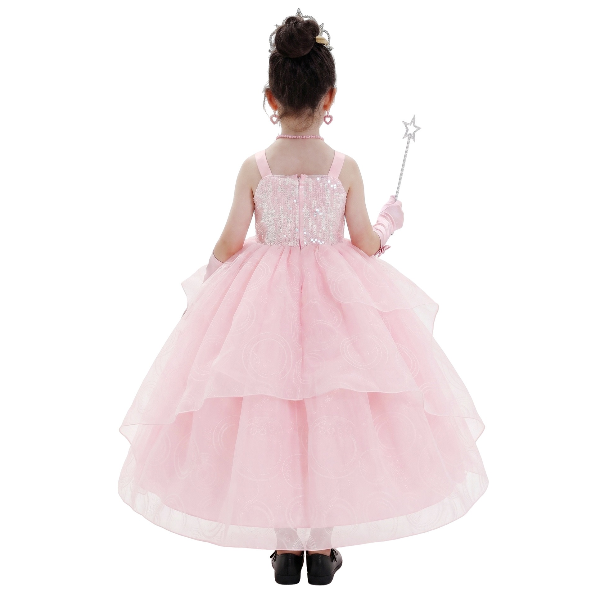Girls Glinda Cosplay Pink Witc - Philodendron Pink Princess 评论和价格