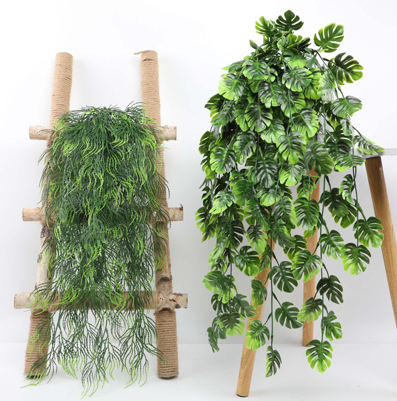 80CM Artificial Hanging Flower - String Of Pearls Plant 评论和价格