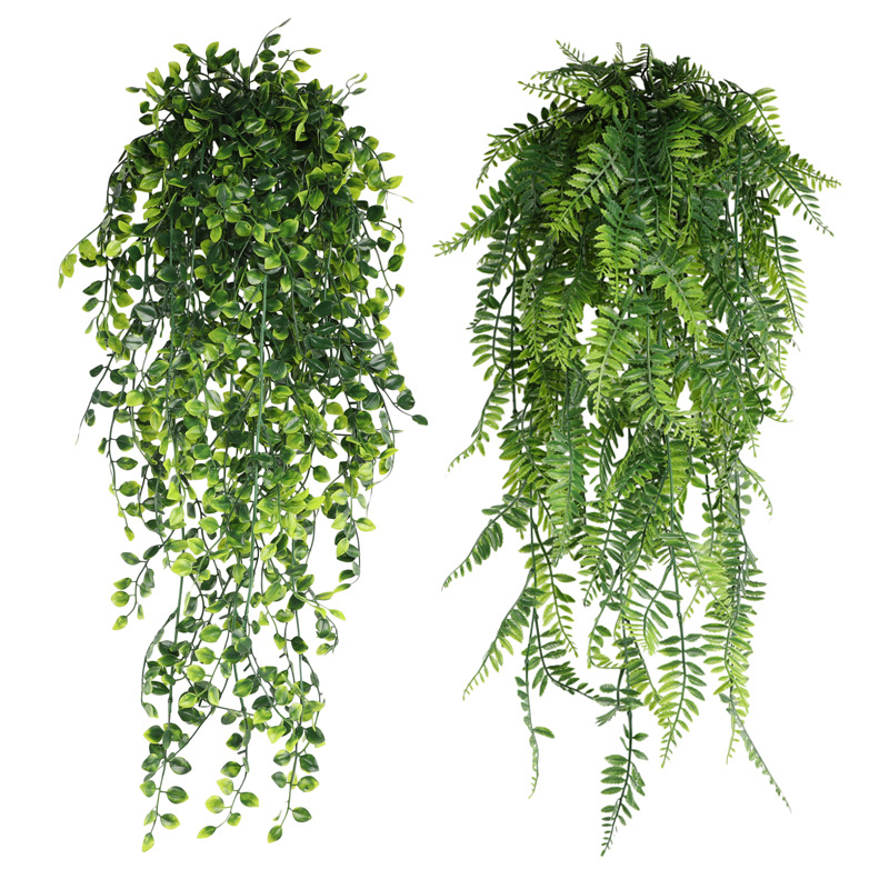 80CM Artificial Hanging Flower - String Of Pearls Plant 评论和价格